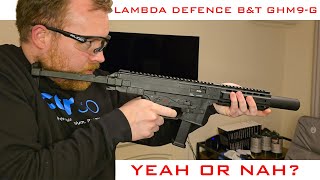 Lambda Defence BampT GHM9G GBB  The Jaeger Test [upl. by Nail]