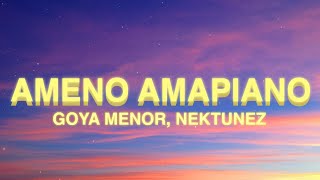 Goya Menor Nektunez – Ameno Amapiano Remix  you want to bamba you want to chill with the big boys [upl. by Flyn401]