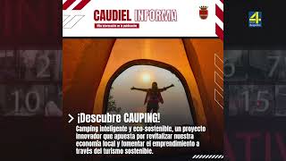 TVAltoPalancia noticia Caudiel lanza CAUPING camping inteligente y eco sostenible [upl. by Prinz]