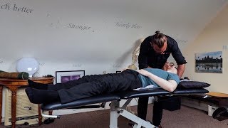 A visit to the Osteopath My full Session [upl. by Obeded305]