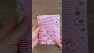 ハギレでブックカバーsewing easydiy easy ハンドメイド handmade sewingtutorial 縫製 ブックカバーソーイング [upl. by Alec287]