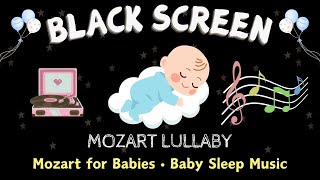 48 HOURS OF MOZART LULLABY Black Screen  Mozart for Babies Baby Sleep Music 🌛 Dark Screen [upl. by Lexie]