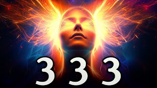 Connect With Ascended Masters 3333Hz 333Hz 33Hz 3Hz [upl. by Enilesor]