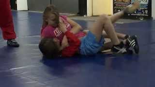 UGA KIDS GRAPPLING JENN AND SIERRA GRAPPLING [upl. by Eillod463]