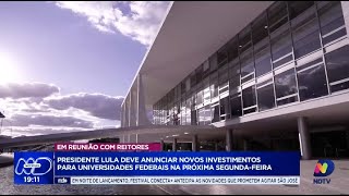 Presidente Lula e reitor da UFSC se reúnem para debater recursos para o ensino superior [upl. by Assirahc]