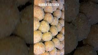 बेसन पुरींचे लाडू besan puriche ladoo recipe   KabiraSKitchen  shortsfeed shorts [upl. by Hay]