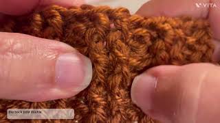 Crochet Mini Basket Weave Stitch🧶Easy to follow tutorial BeginnerAdvanced crochetafghanblanket [upl. by Brenda674]