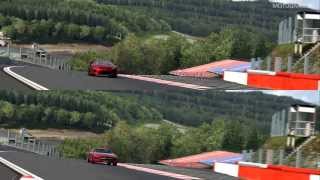 GT6  Lexus LFA vs Mercedes SLS AMG at SpaFrancorchamps [upl. by Ester]