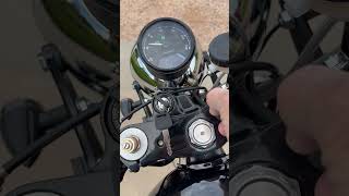 Yamaha Virago cafe racer cold start video [upl. by Kilgore]