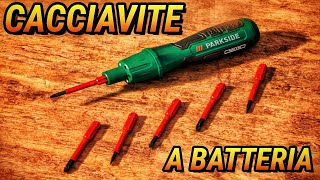 CACCIAVITE A BATTERIA PARKSIDE RICARICABILE USB [upl. by Iam]