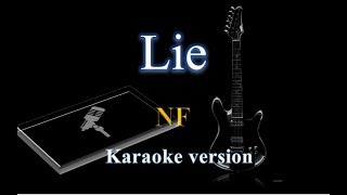 NF Lie NF  Lie Karaoke Version [upl. by Atnas]