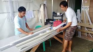 Tamang paginsert ng Fabric sa Valance  Johanns Window Decors korean blinds combi blinds [upl. by Rratsal]