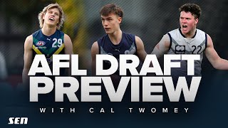 Everything you NEED to know about the 2024 AFL Draft  SEN [upl. by Hakilam]