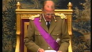 eedaflegging Koning Albert II van Belgie [upl. by Liris]