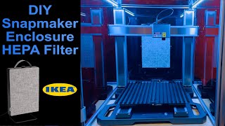 Snapmaker Hacks  DIY IKEA Artisan Air Filter [upl. by Cummins355]