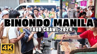 4K Ultimate BINONDO Food Crawl MustTry Eats and Hidden Gems [upl. by Nilde]