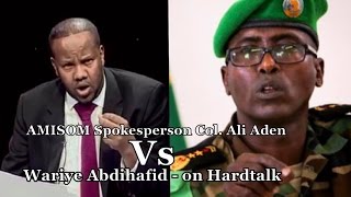 Afhayenka AMISOM 00 Diifaacay Dhaqan Xumada Askartiisa ampWariye Abdihafid oo Karbaashay Sensitive [upl. by Siramad]