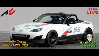 Assetto Corsa  Mazda MX5 Cup em Okayama Piper Short [upl. by Nerok]