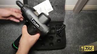 Fylina Cordless Handheld Muscle Massage Gun Review [upl. by Eelatsyrc]