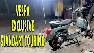 VESPA EXCLUSIVE STANDART TOURING  CHAVER RACING [upl. by Bowler]