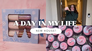 A day in my life  Running my lip gloss business  How I edit my Christmas content [upl. by Idnahk]