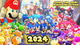 Super Mario and Friends MARIO AND SONIC PLUSH COLLECTION 2024 [upl. by Aceissej]