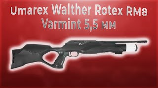 Umarex Walther Rotex RM8 Varmint 55 мм [upl. by Soinski]