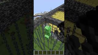 Creeper VS Minecraft Blocks minecraft trending viralshort shorts [upl. by Albie]