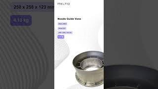 Nozzle Guide Vane  Meltio M600 [upl. by Benedic]