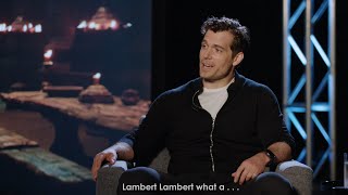 Henry Cavill says the Lambert quote from Witcher 3 [upl. by Llerdna]