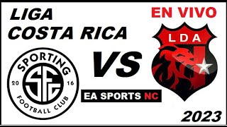 🔴Sporting San Jose vs Alajuelense en vivo  Liga Apertura Costa Rica [upl. by Antonia]