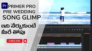 Adobe Primer Pro  How To Create Glimp Effect In Primer Pro  Primer Pro Telugu Tutorial [upl. by Bary]