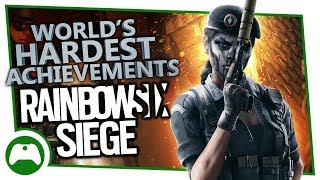 Rainbow Six Siege  Worlds Hardest Achievements  Master [upl. by Laden]