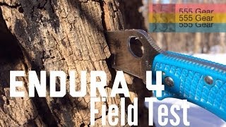 Field Test Spyderco Endura 4 FFG Knife quotLessons Learnedquot [upl. by Akemyt429]