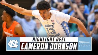 Cameron Johnson North Carolina Basketball Highlights  201819 Season  Stadium [upl. by Aivatnuhs]