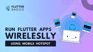 How to run Flutter app Wirelessly  flutter wireless debugging [upl. by China]