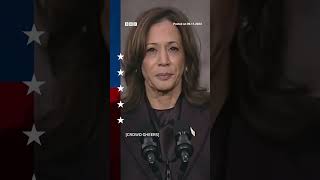 Kamala Harris since conceding the US election to Presidentelect Donald Trump [upl. by Ysdnyl]