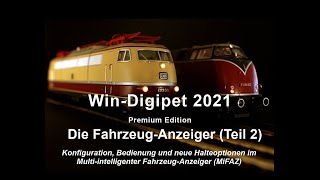 Fahrzeug Anzeiger in WinDigipet 2021Teil 2 [upl. by Hephzipa]