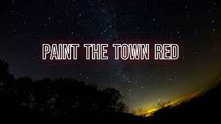 Doja Cat  Paint the Town Red Lyrics [upl. by Umeko]