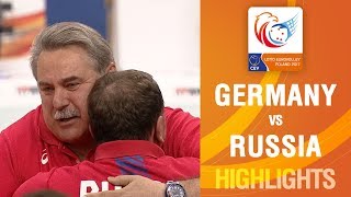 Highlights of a great Final  Germany vs Russia  LOTTO EUROVOLLEY POLAND 2017 [upl. by Analos]