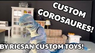 RICSAN CUSTOM TOYS GOROSAURES REVIEW [upl. by Brodie262]