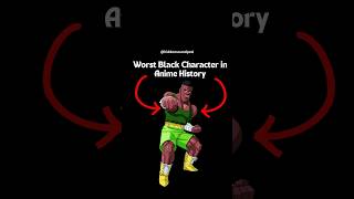 Worst black character in anime history dbz animefan blerd blackanime dragonballz dragonball [upl. by Bloxberg]