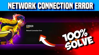 How To Solve Network Connection Error Problem in Free Fire Max [upl. by Colyer]