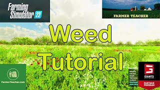 Eliminate Weeds Farming Simulator 22 Tips [upl. by Cosma]