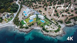 4K Drone Impressions of Halkidiki Greece [upl. by Eibrab]