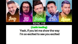 NSYNC  Better Place Official Color Coded Lyrics [upl. by Aubine]