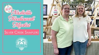 Cross Stitch Designer Spotlight Silver Creek Samplers  Nashville Needlework Market 2024 [upl. by Rabjohn]