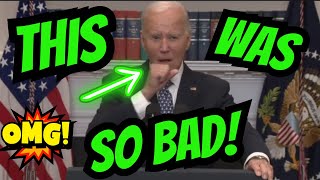 Joe Biden INSANELY BAD Gaffes At Hurricane Helene Remarks Today funny [upl. by Eidnas]