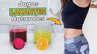 JUGOS LAXANTES NATURALES para Eliminar el Estreñimiento y Desinflamar el Vientre💩 [upl. by Auguste]