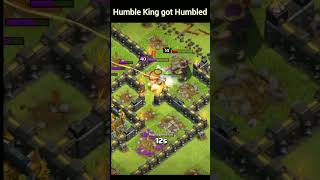 Barbarian King got Humbled ll Clash of Clans ll shorts coc clashofclans [upl. by Pride305]